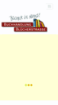 Mobile Screenshot of buchhandlung-bluecherstrasse.de